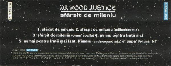 Da Hood Justice - Sfârșit De Mileniu (Caseta Audio) [2]