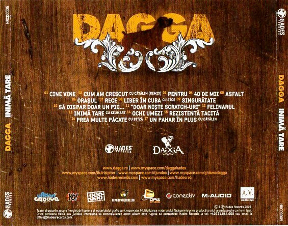 Dagga (2) – Inimă Tare (CD) [2]