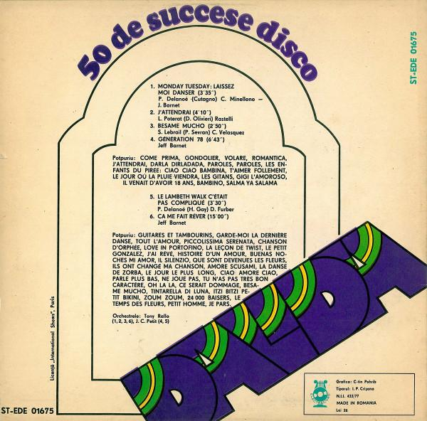 Dalida - 50 De Succese Disco, (Disc Vinil) [2]