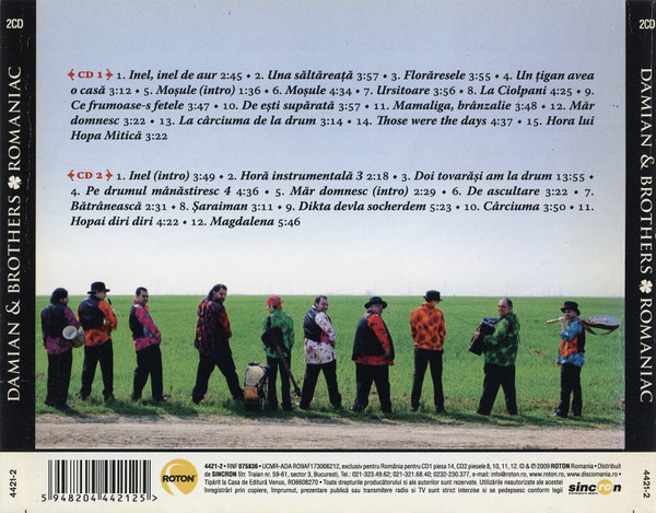 Damian & Brothers / Brigada Retro Mishto – RoManiac (CD) [2]