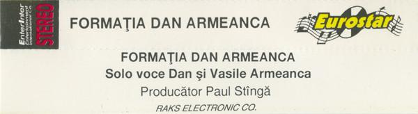 Dan Armeanca - Muzică Țigănească, (Casetă Audio) [2]