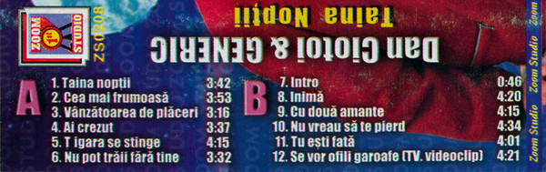 Dan Ciotoi & Generic* – Taina Noptii (CASETA) [2]