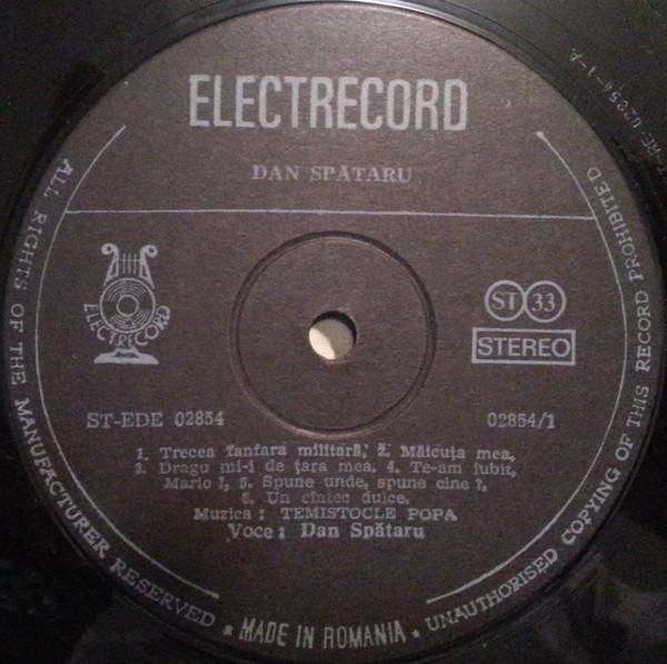 Dan Spătaru - Drumurile Noastre..., (Disc Vinil) [2]