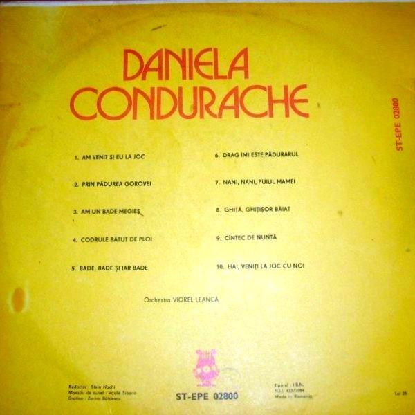 Daniela Condurache - Am Venit Și Eu La Joc, (Disc Vinil) [2]