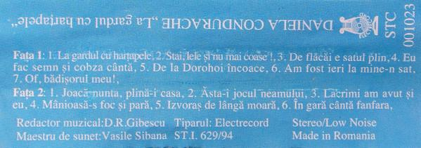 Daniela Condurache - La Gardul Cu Harțapele	 (Caseta Audio) [2]