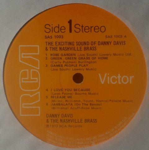 Danny Davis & The Nashville Brass - The Exciting Sound Of Danny Davis & The Nashville Brass (Disc Vinil) [2]