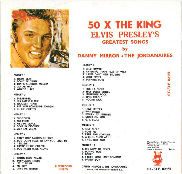 Danny Mirror - 50 X The King - Elvis Presley's Greatest Songs [2]