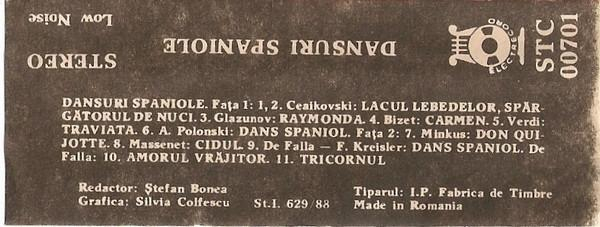 Dansuri Spaniole (Caseta Audio) [2]