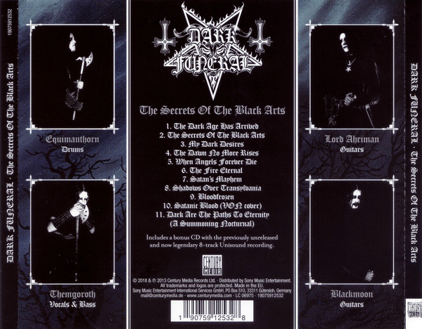 Dark Funeral – The Secrets Of The Black Arts (CD) [2]