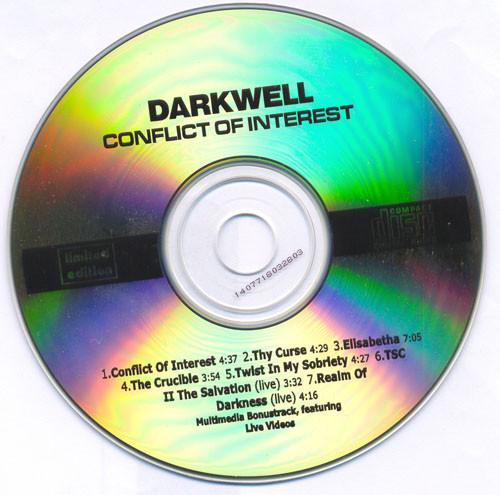 Darkwell - Conflict Of Interest, (CD) [2]