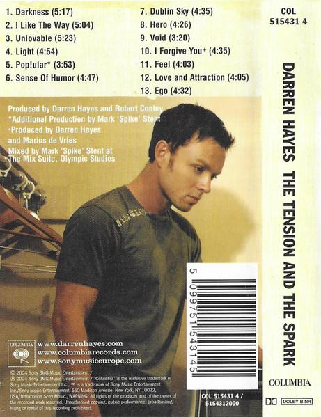 Darren Hayes - The Tension And The Spark, (Casetă Audio) [2]