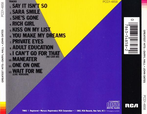 Daryl Hall & John Oates - Greatest Hits (Rock 'N Soul Part 1) (CD) [2]