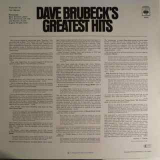 Dave Brubeck - Dave Brubeck's Greatest Hits [2]