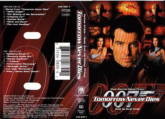 David Arnold - Tomorrow Never Dies (Music From The Motion Picture) (Caseta Audio) [1]