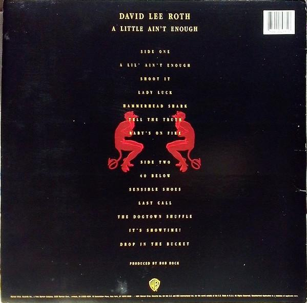 David Lee Roth - A Little Ain't Enough (Disc Vinil) [2]