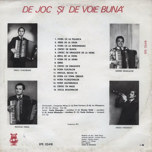 De Joc Și De Voie Bună [2]