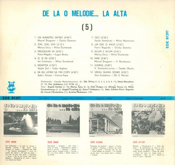 De La O Melodie... La Alta 5, (Disc Vinil) [2]