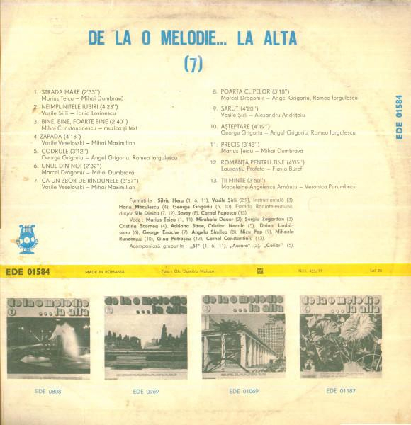 De La O Melodie... La Alta 7, (Disc Vinil) [2]