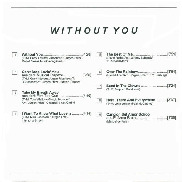 Deborah Sasson - Without You (CD) [2]