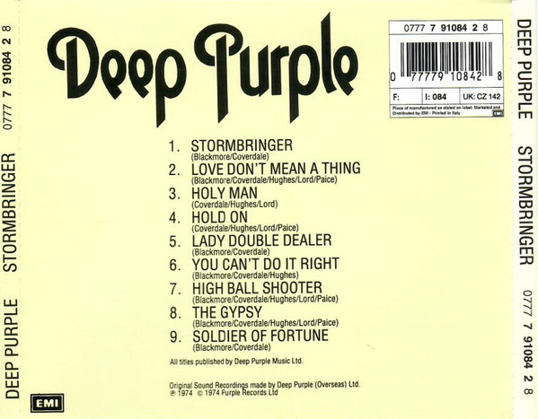 Deep Purple - Stormbringer (CD) [2]