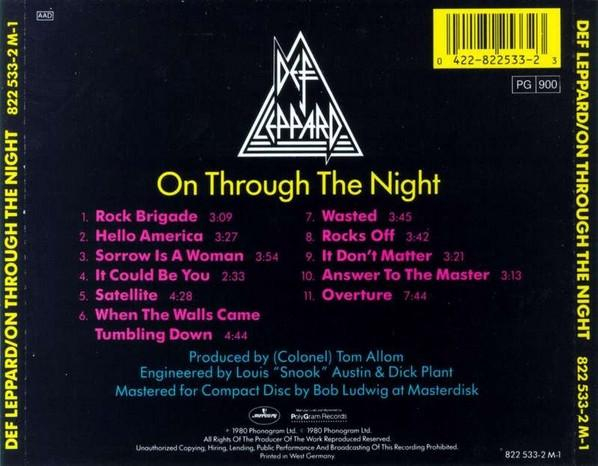 Def Leppard - On Through The Night (CD) [2]
