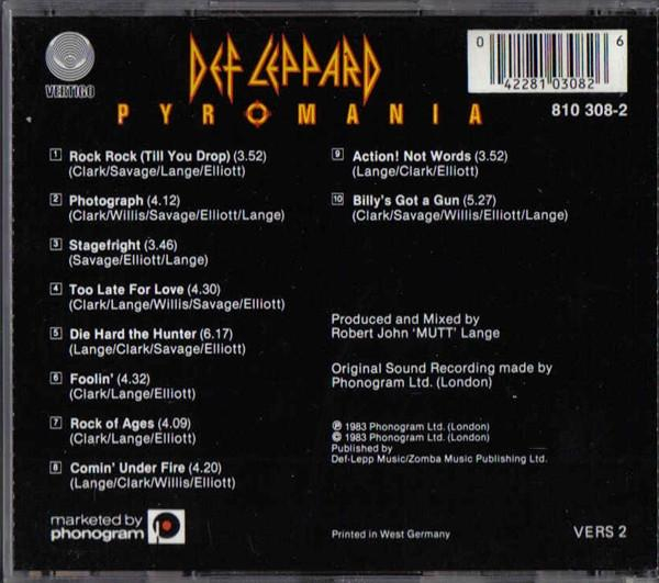 Def Leppard - Pyromania (CD) [2]