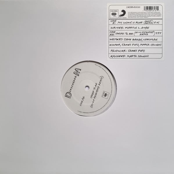 Depeche Mode – My Cosmos Is Mine / Speak To Me Remixes (VINIL) [2]
