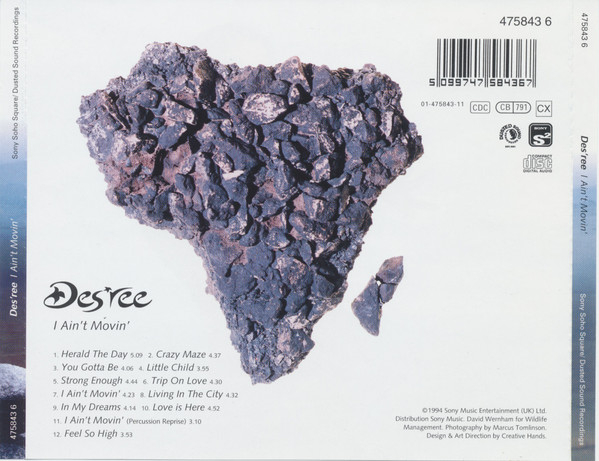 Des'ree - I Ain't Movin' (CD) [2]