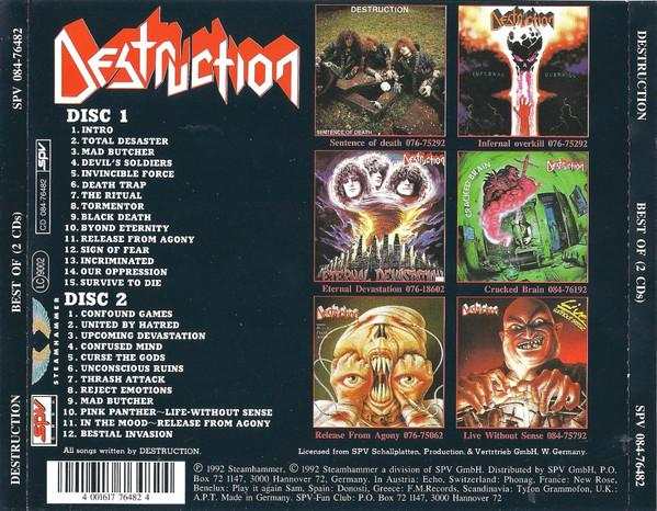 Destruction - Best Of (CD) [2]