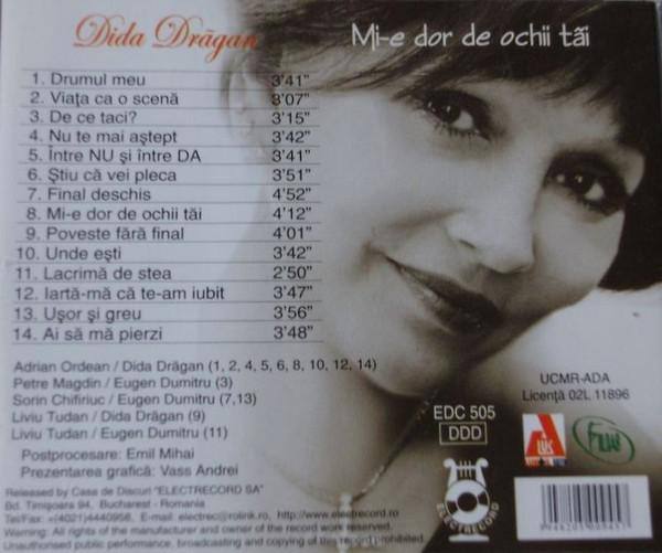 Dida Drăgan - Mi-e Dor De Ochii Tăi [2]
