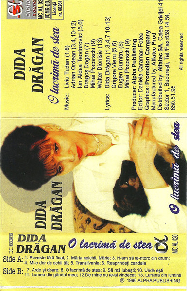Dida Drăgan – O Lacrimă De Stea (CASETA) [2]