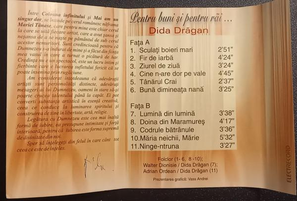 Dida Drăgan - Pentru Buni Și Pentru Răi…, (Casetă Audio) [2]