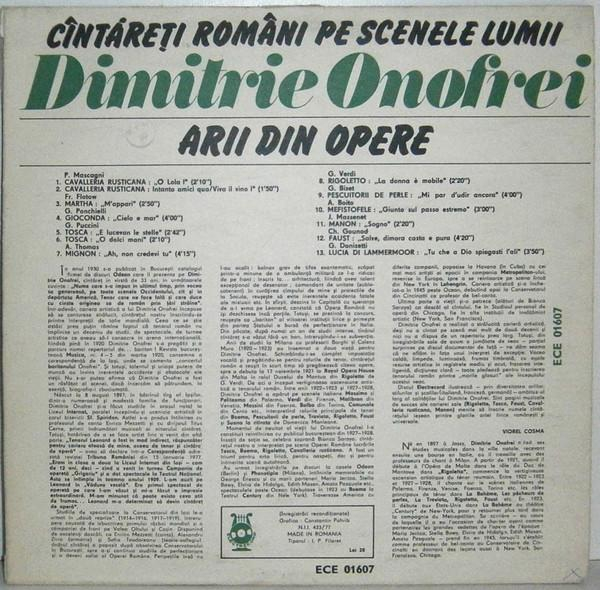 Dimitrie Onofrei - Arii Din Opere [2]