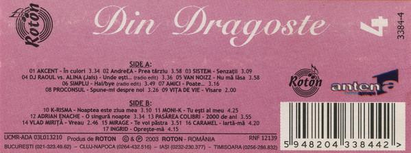 Din Dragoste 4, (Casetă Audio) [2]
