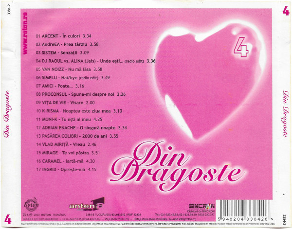 Din Dragoste 4 (CD) [2]