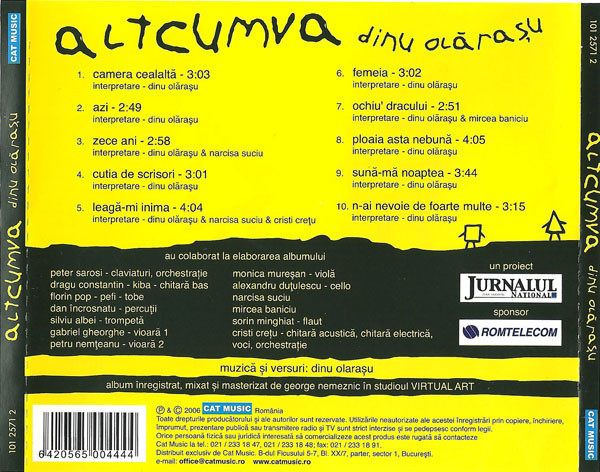 Dinu Olărașu – Altcumva (CD) [2]