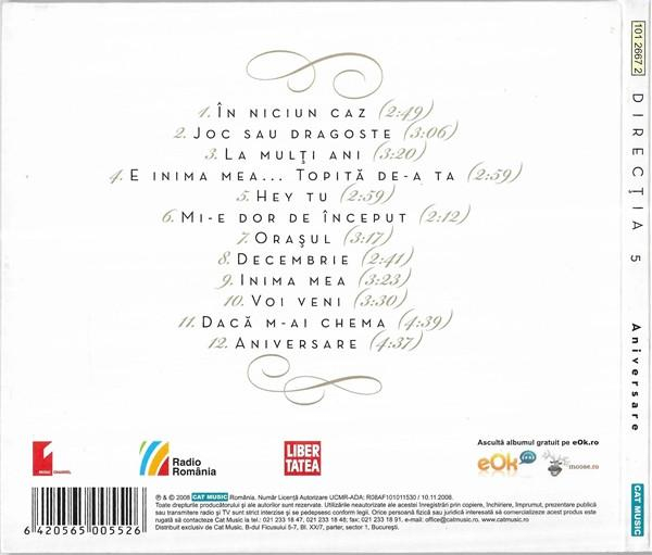 Direcția 5 - Aniversare, (CD) [2]