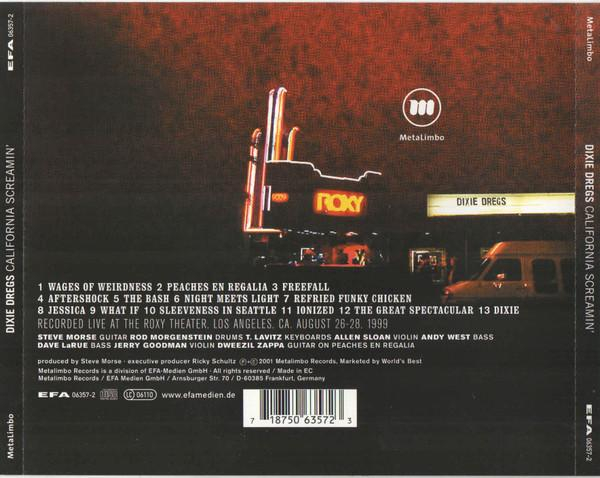 Dixie Dregs - Live - California Screamin' (CD) [2]