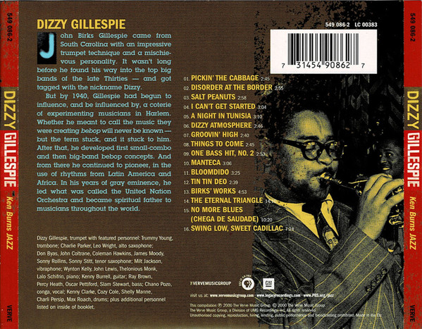 Dizzy Gillespie - Ken Burns Jazz: The Definitive Dizzy Gillespie (CD) [2]