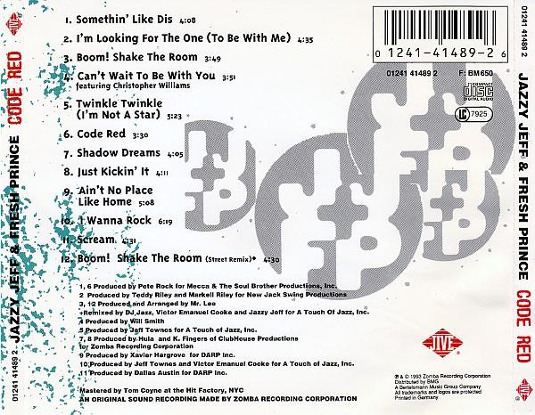 DJ Jazzy Jeff & The Fresh Prince - Code Red (CD) [2]