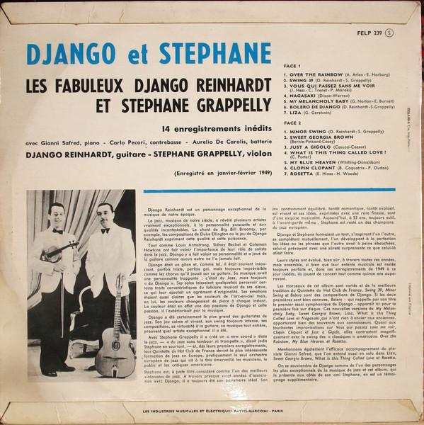 Django Reinhardt - Django Et Stéphane - 14 Enregistrements Inédits (Disc Vinil) [2]