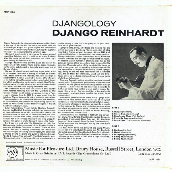 Django Reinhardt - Djangology, (Disc Vinil) [2]