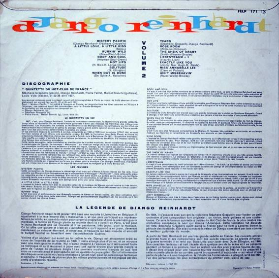 Django Reinhardt - Volume 2 (Disc Vinil) [2]