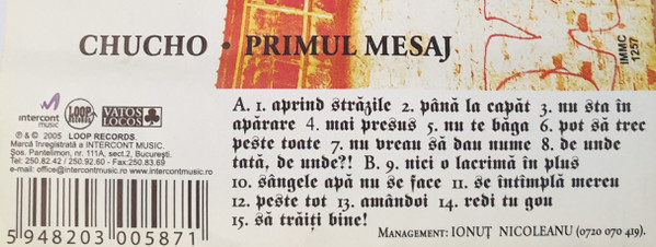 Don Baxter prezintă Chucho (4) – Primul Mesaj (CASETA) [2]