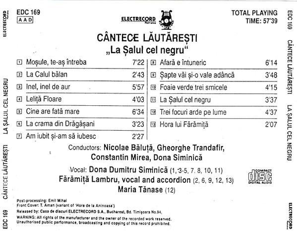 Dona Dumitru Siminică - La Șalul Cel Negru (Cântece Lăutărești) [2]