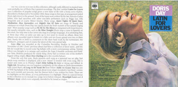 Doris Day - Latin For Lovers / Love Him (CD) [2]