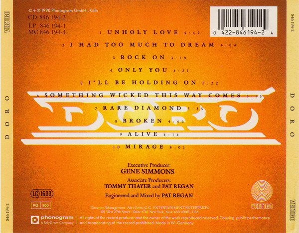 Doro - Doro (CD) [2]