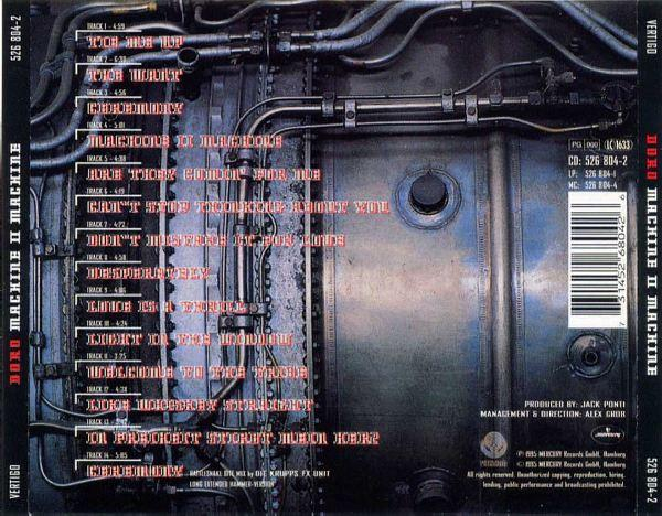 Doro - Machine II Machine (CD) [2]