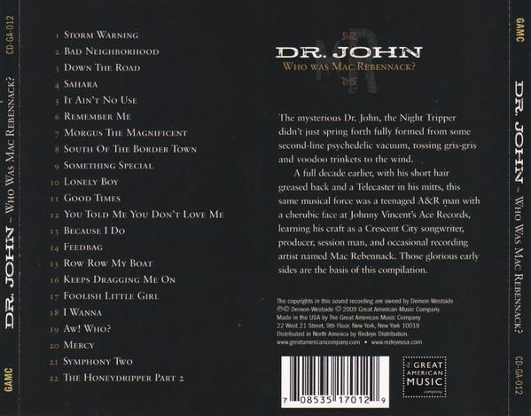 Dr. John - Who Was Mac Rebennack [2]