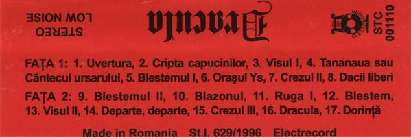 Dracula - Dracula, (Casetă Audio) [2]